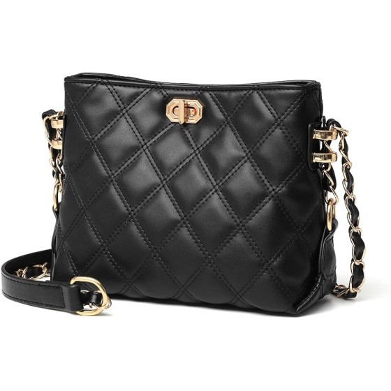 Small Crossbody Bags for Women Purses Fashion Leather Lightweight Handbags Shoulder Bag